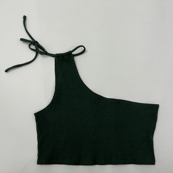 Brand new - Aerie one shoulder tie up crop - size XL - Picture 1 of 8